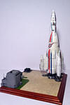 Pegasus Hobbies Mercury 9 Rocket