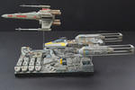 1-72 Finemolds X-Wing & Y-wing